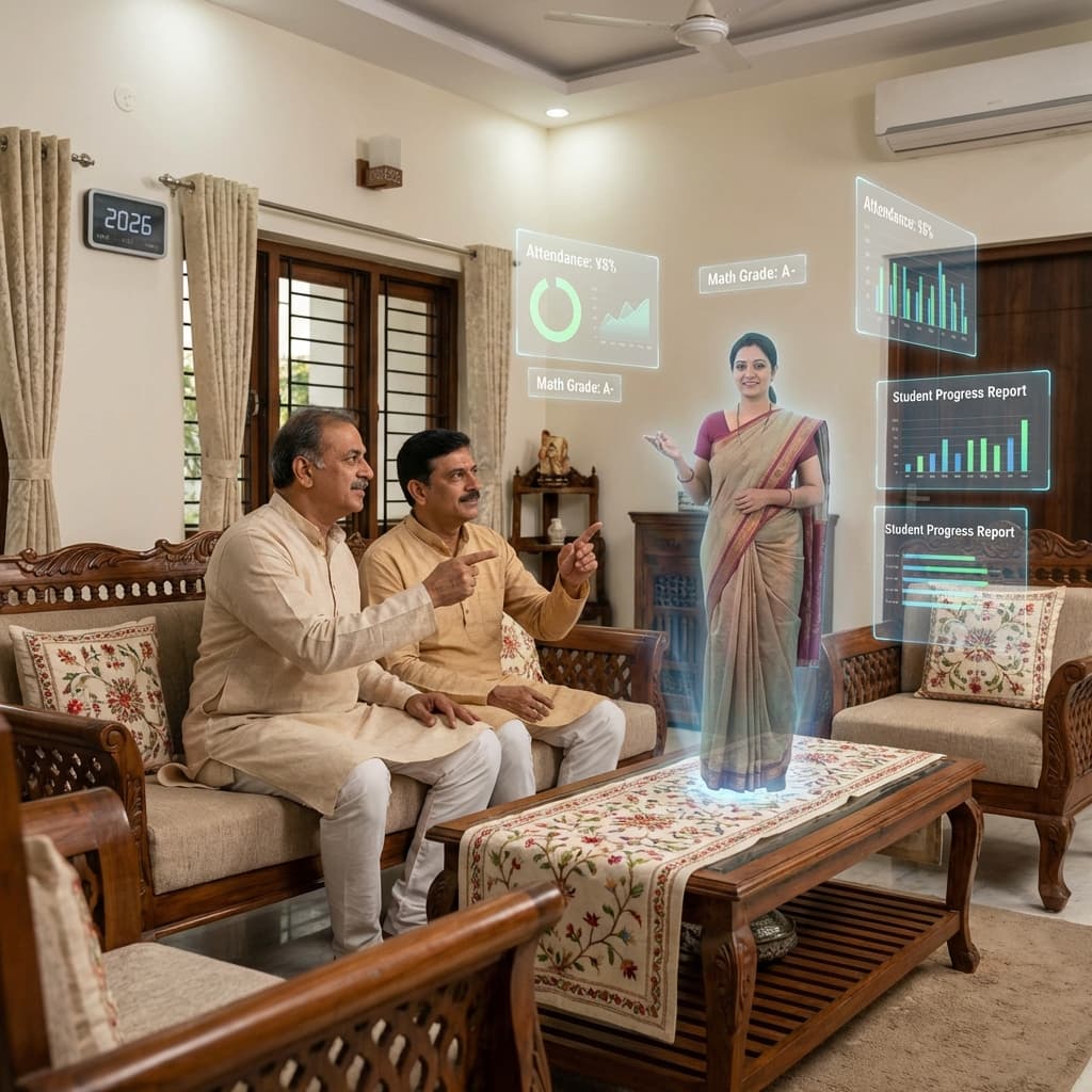 Bridging the Parent-Teacher Gap with Holographic Meetings